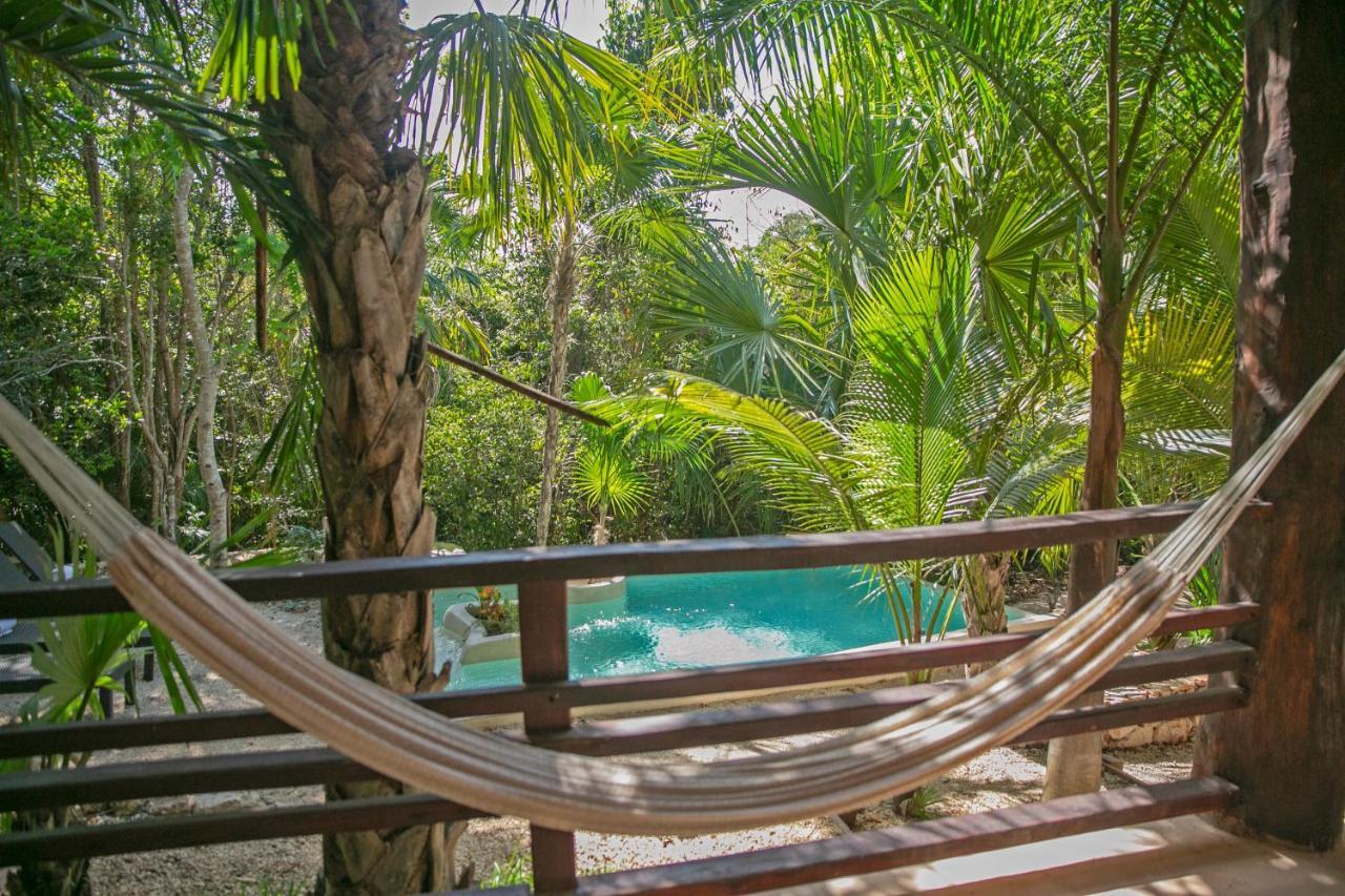 Hotel Buenavista Bacalar Jungle Experience Bagian luar foto