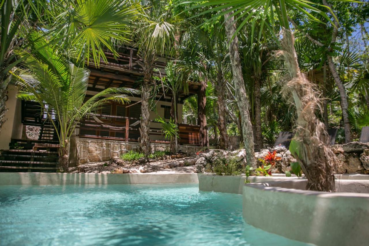 Hotel Buenavista Bacalar Jungle Experience Bagian luar foto