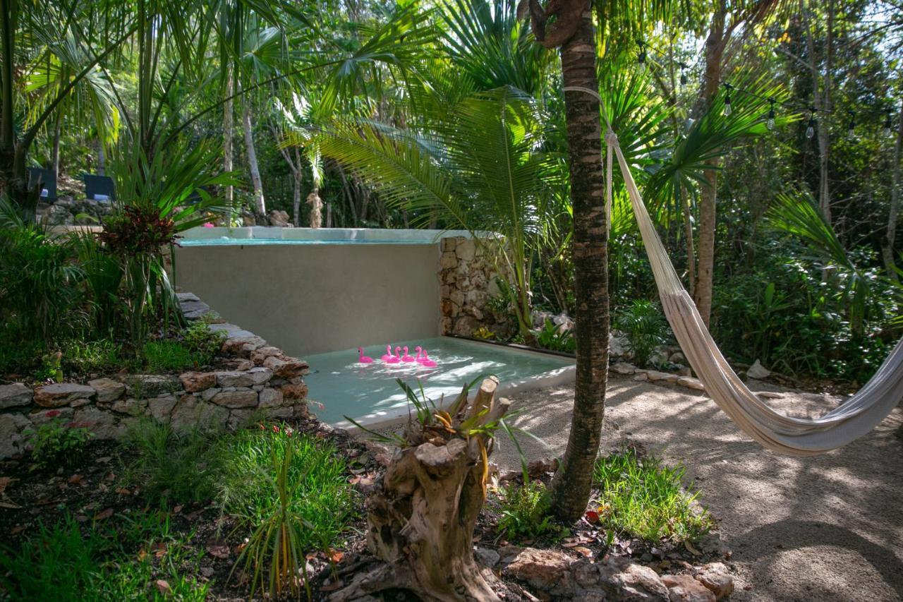 Hotel Buenavista Bacalar Jungle Experience Bagian luar foto
