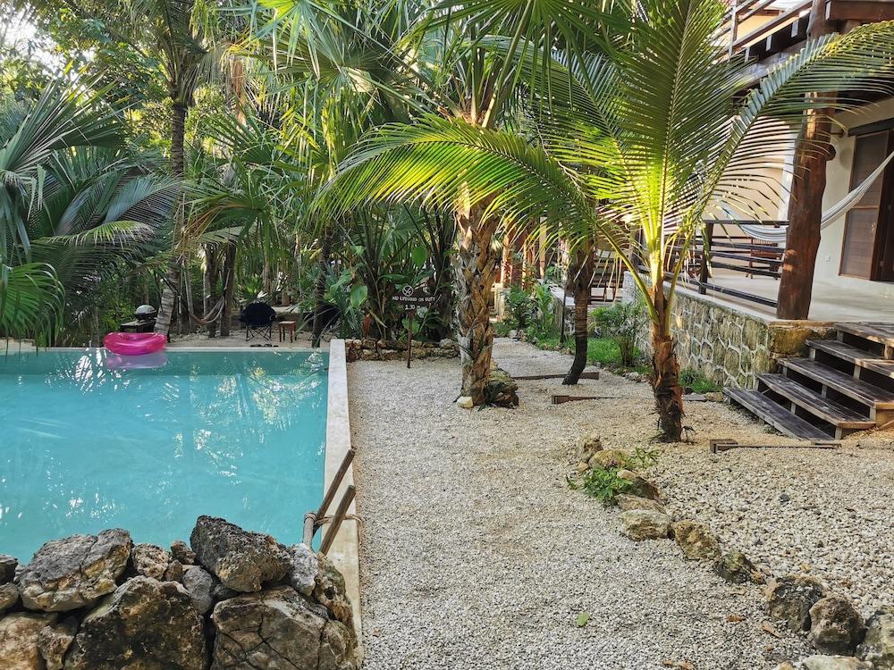 Hotel Buenavista Bacalar Jungle Experience Bagian luar foto