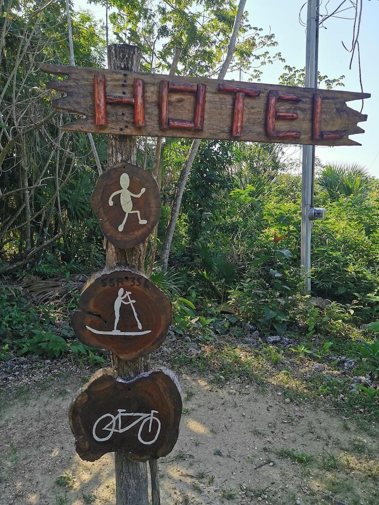 Hotel Buenavista Bacalar Jungle Experience Bagian luar foto