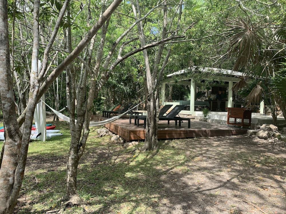 Hotel Buenavista Bacalar Jungle Experience Bagian luar foto